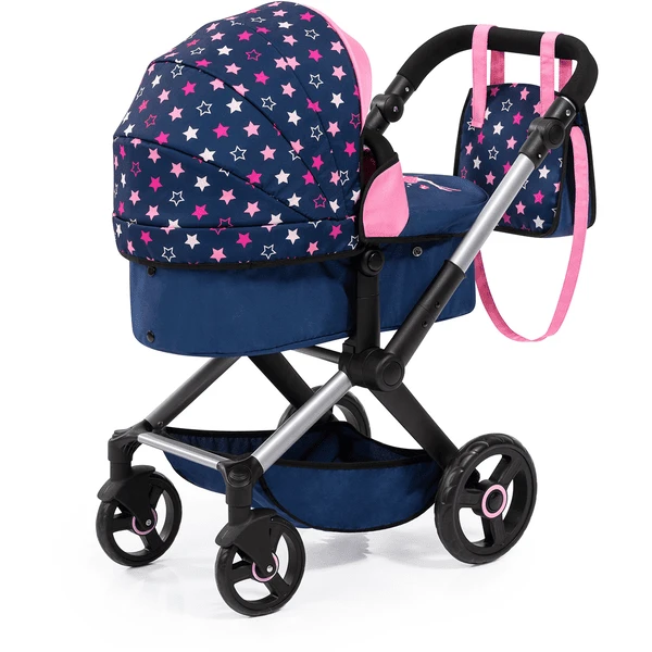 Bayer Design Combi Poppenwagen Xeo Blauw/Roze - Image 3