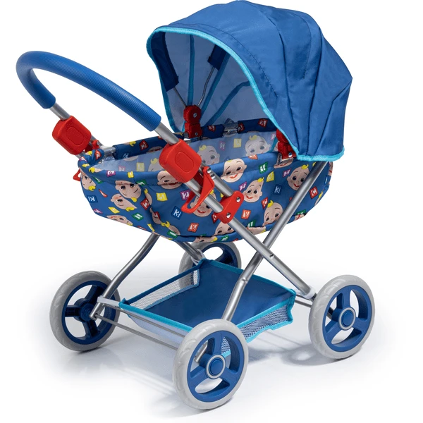 Bayer Design Cosy Cocomelon Poppenwagen, Blauw - Image 4