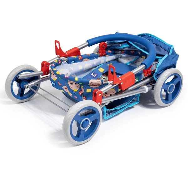 Bayer Design Cosy Cocomelon Poppenwagen, Blauw - Image 5