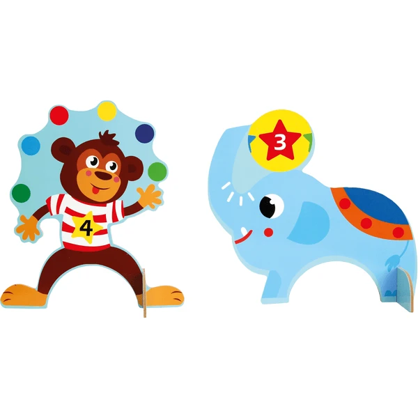 Bino Kinderspel K Rocket Set Van Hout, Circus - Image 3
