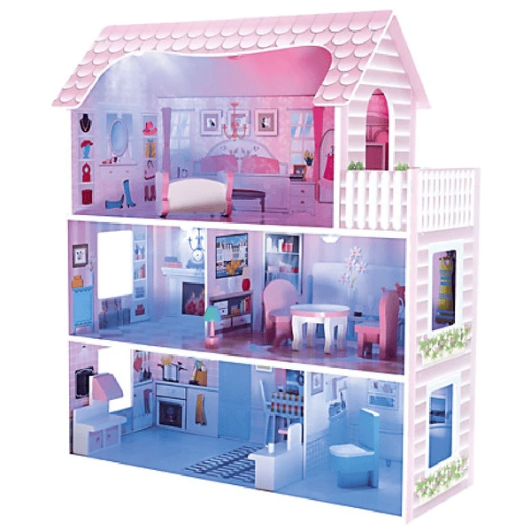 Bino Poppenhuis LED-verlicht, 9-delig - Image 2