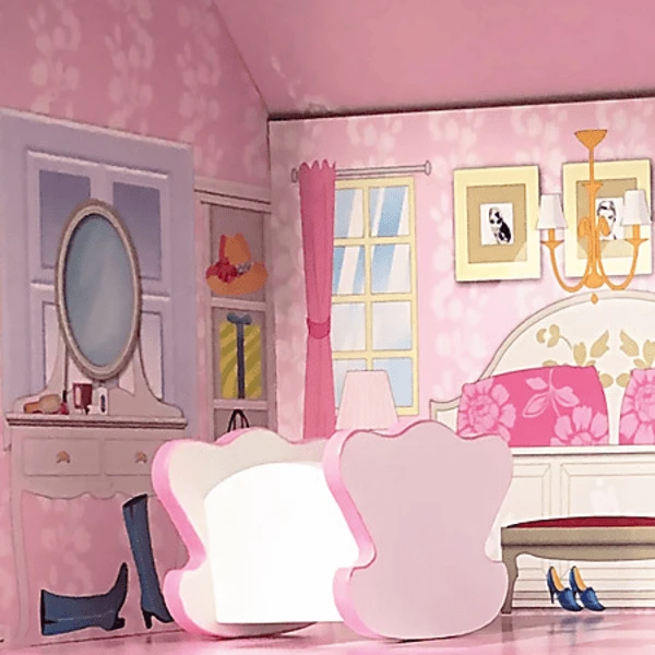 Bino Poppenhuis LED-verlicht, 9-delig - Image 4