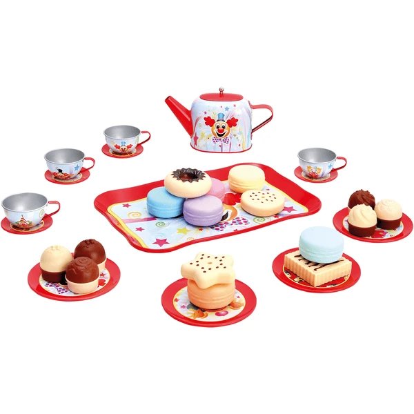 Bino Theeserviesje Voor Kinderen, Rood - Image 5