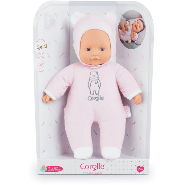 Corolle ® Mon Doudou Babypop Sweet Heart Roze Beer - Image 2