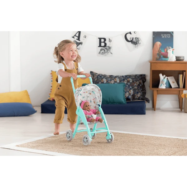 Corolle ® Mon Petit Accessoires - Poppenwagen Blauw - Image 3