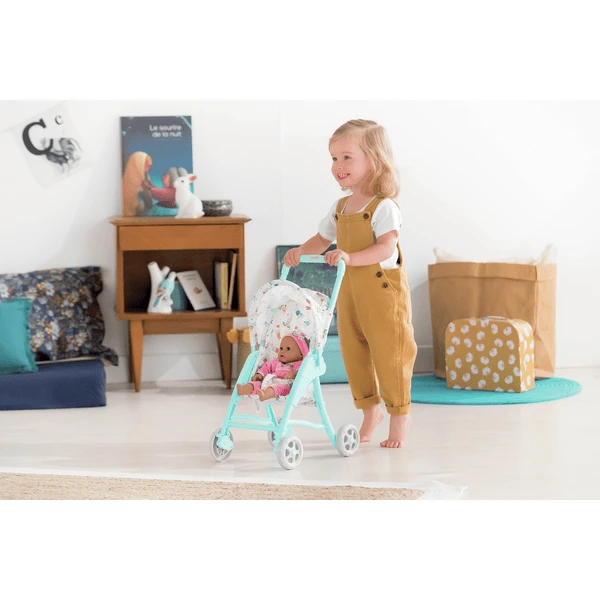 Corolle ® Mon Petit Accessoires - Poppenwagen Blauw - Image 4