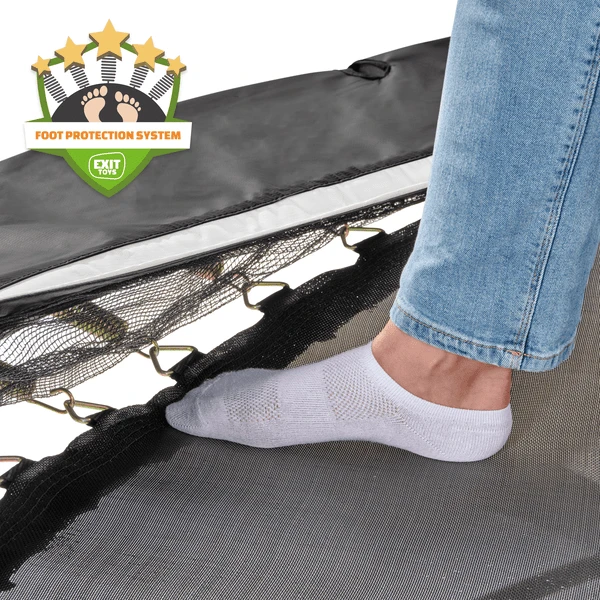 EXIT TOYS EXIT Allure Premium Trampoline 214x366cm - Zwart - Image 4