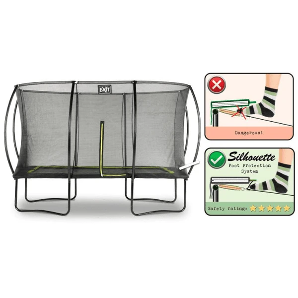 EXIT TOYS EXIT Silhouette Trampoline 244x366cm - Zwart - Image 5