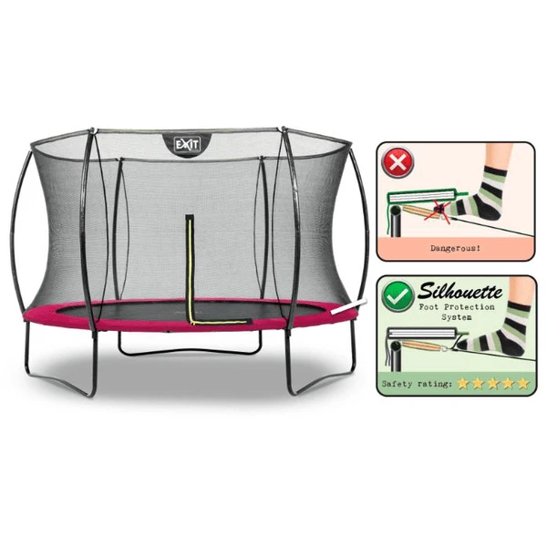EXIT TOYS EXIT Silhouette Trampoline ø305cm - Roze - Image 2