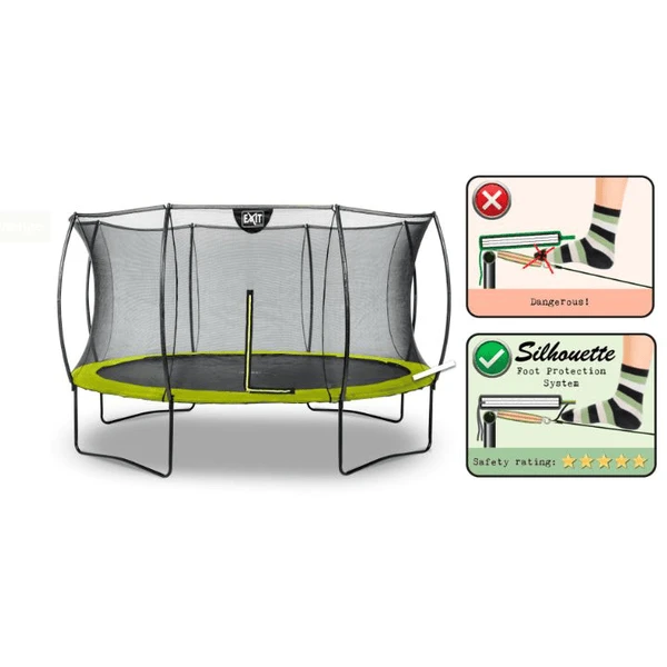 EXIT TOYS EXIT Silhouette Trampoline ø366cm - Groen - Image 2
