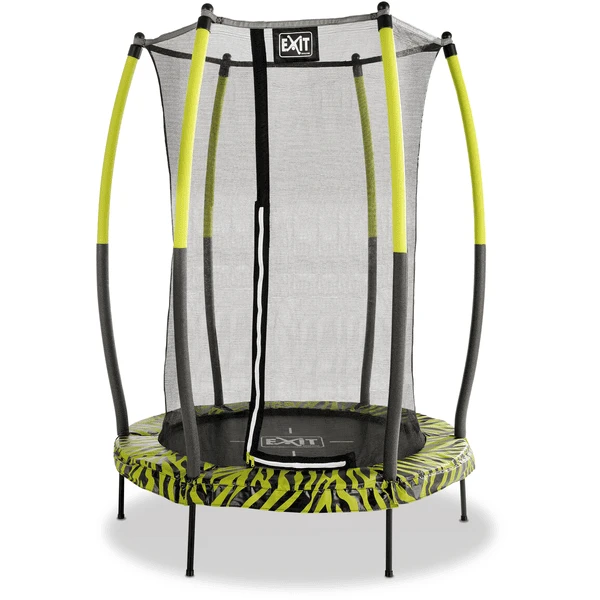 EXIT TOYS EXIT Tiggy Junior Trampoline Met Veiligheidsnet ø140 Cm, Zwart/groen