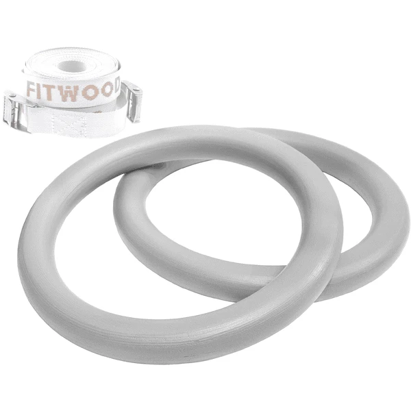 Fitwood ULPU Turnringen, Grijs - Witte Banden - Image 4