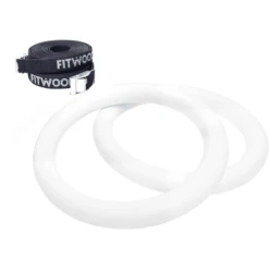 Fitwood ULPU Turnringen, Wit - Zwarte Banden