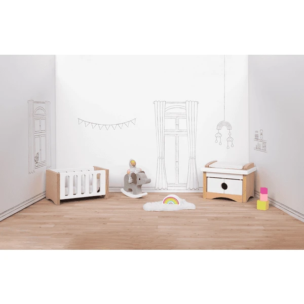 Goki Kinderkamerinrichting Voor Het Poppenhuis - Image 2