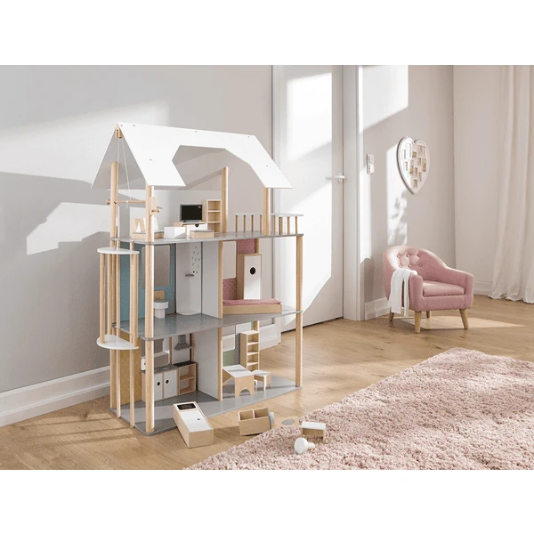 Howa® Poppenhuis Voor Poppen Tot 30cm - Image 2