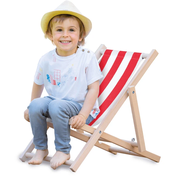 John® Kinderfauteuil Rood/wit - Image 2