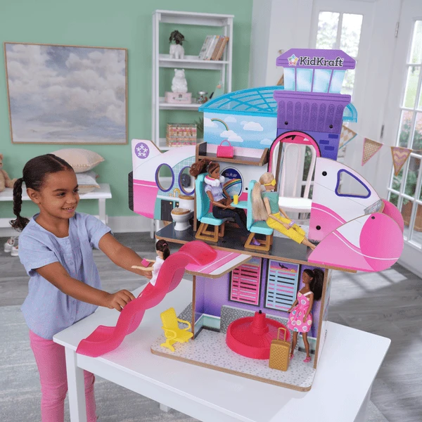 Kidkraft ® Luxe Life 2-in-1 Vliegveld & Jet - Image 4