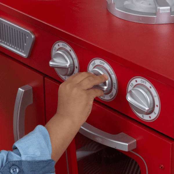 Kidkraft® Speelkeuken Vintage Uit Hout Rood - Image 3