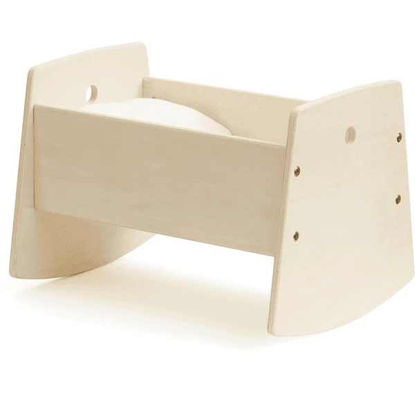 Kids Concept® Poppenwieg Met Beddengoed Natuur - Image 2