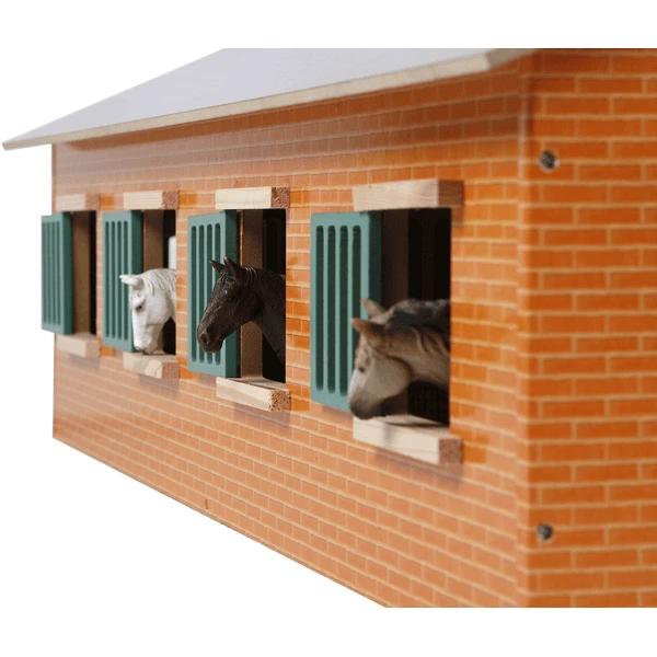 Kids Globe Boerderij Paardenstal Met 7 Boxen - Image 5
