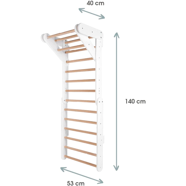 Kindsgard Wandrekken Incl. Zijarm Klatrestik Bi Color - Image 2