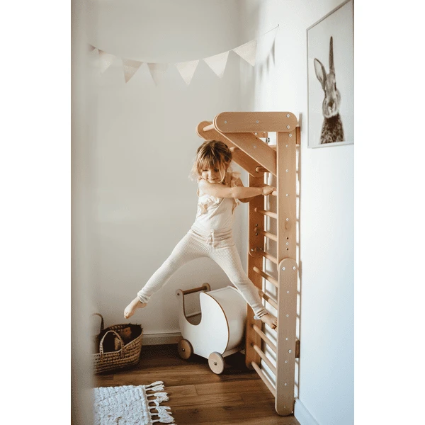 Kindsgard Wandrekken Incl. Zijarm Klatrestik Bi Color - Image 4