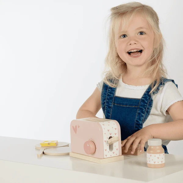 Label-Label - Houten Broodrooster - Roze - Image 2