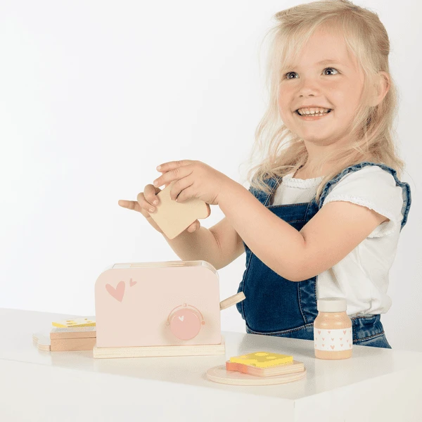 Label-Label - Houten Broodrooster - Roze - Image 3