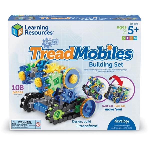Learning Resources Versnellingen! Versnellingen! Gears!® Treadmobiles Build Ing Set - Image 3