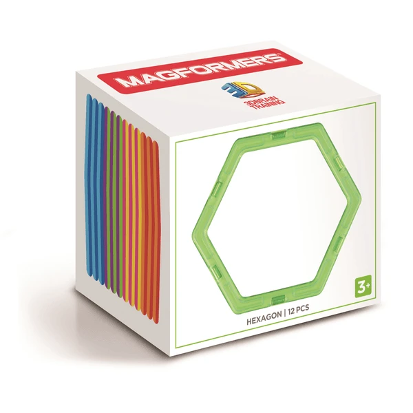 MAGFORMERS Hexagon Set 12 - Image 2
