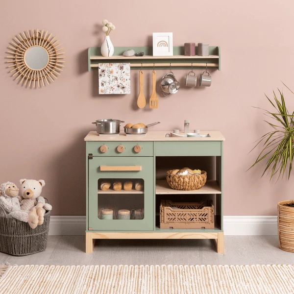 MUSTERKIND ® Speelkeuken- Magnolia - Salie/natuur - Image 2