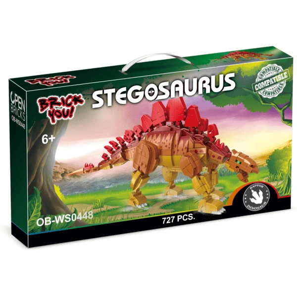 Open Bricks Stegosaurus - Image 3
