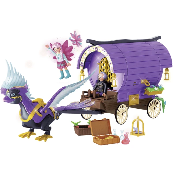 PLAYMOBIL ® Ayuma Fairy Carriage Met Phoenix - Image 2