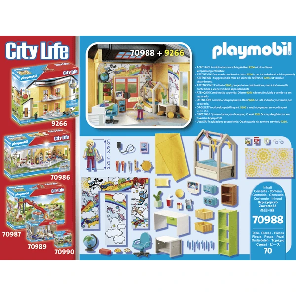 PLAYMOBIL ® City Life Youth Room - Image 5