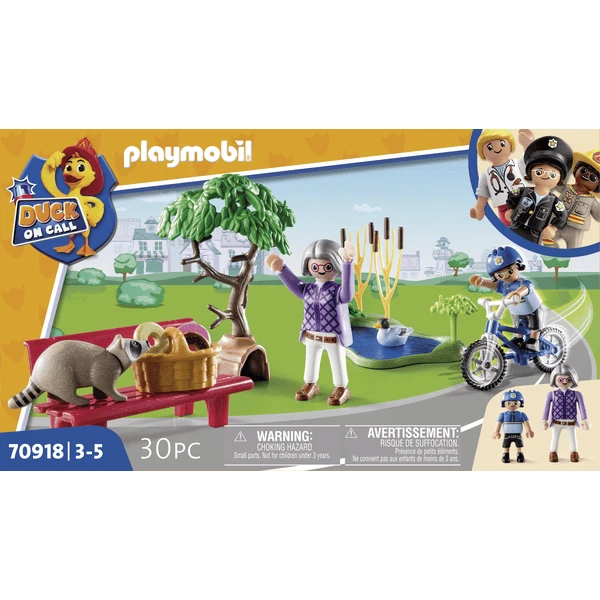 PLAYMOBIL ® Duck On Call Police Action Catch The Thief - Image 5