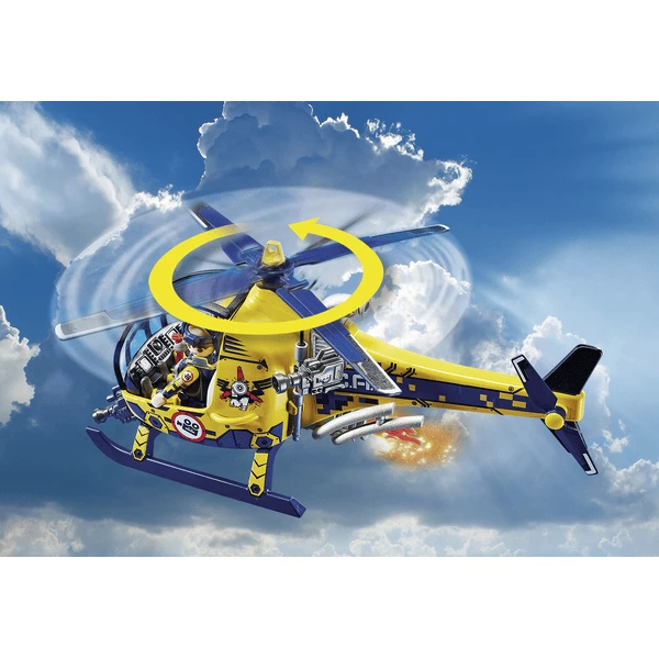 Playmobil Lucht Stuntshow Filmploeg Helikopter - Image 3