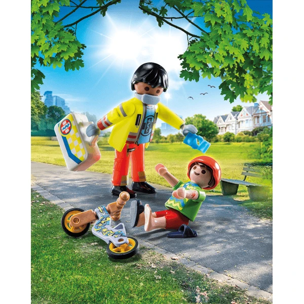 PLAYMOBIL ® Paramedicus Met Patiënt - Image 3