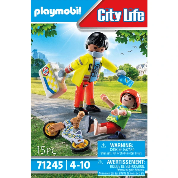 PLAYMOBIL ® Paramedicus Met Patiënt - Image 4