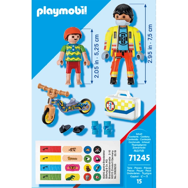 PLAYMOBIL ® Paramedicus Met Patiënt - Image 5