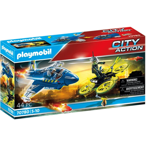 PLAYMOBIL ® Politie Jet Drone Achtervolging