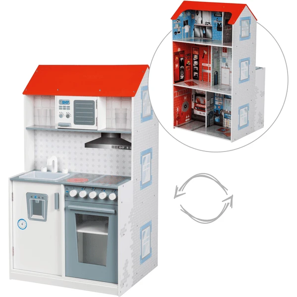 Roba Speelhuis En Keuken 2 In 1