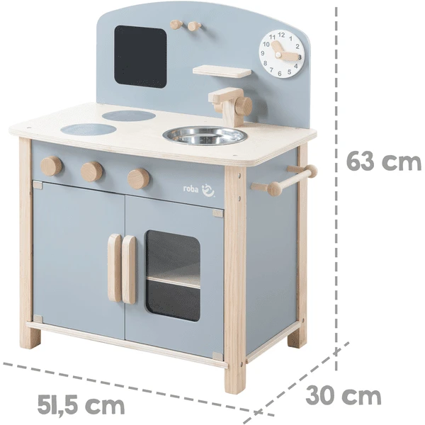 Roba Speelkeuken - Grijs - Image 3