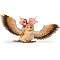 Schleich ® Elf Op Glitter Uil V2 70789