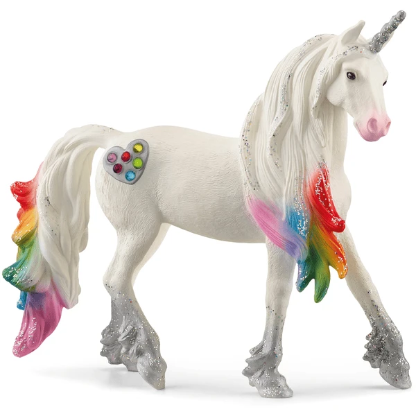 Schleich Rainbow Unicorn Hengst, 70725 - Image 2