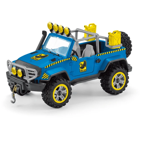 Schleich Speelset Off-Road Voertuig Met Dino Buitenpost 41464 - Image 4