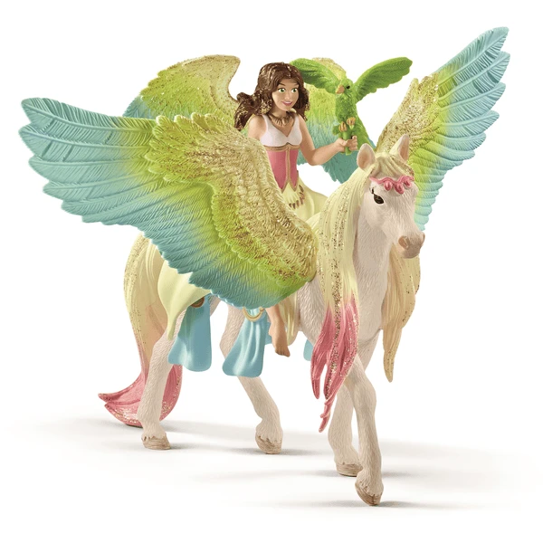 Schleich ® Surah Met Glitter Pegasus 70566 - Image 3