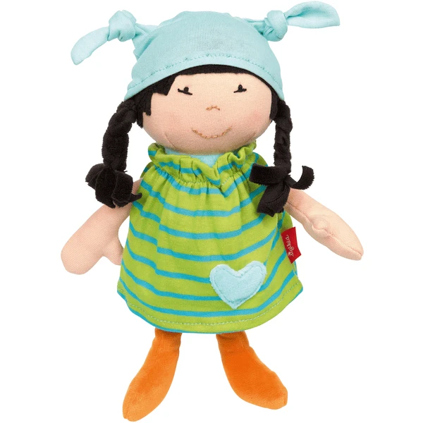Sigikid ® Doll Brenda Bilipup, Groen Gestreept - Image 2