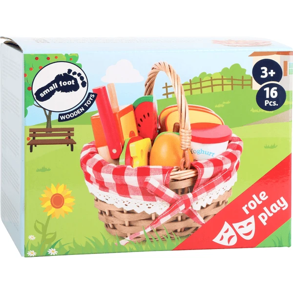 Small Foot® Picknickmand Met 'snijbaar' Eten - Image 5
