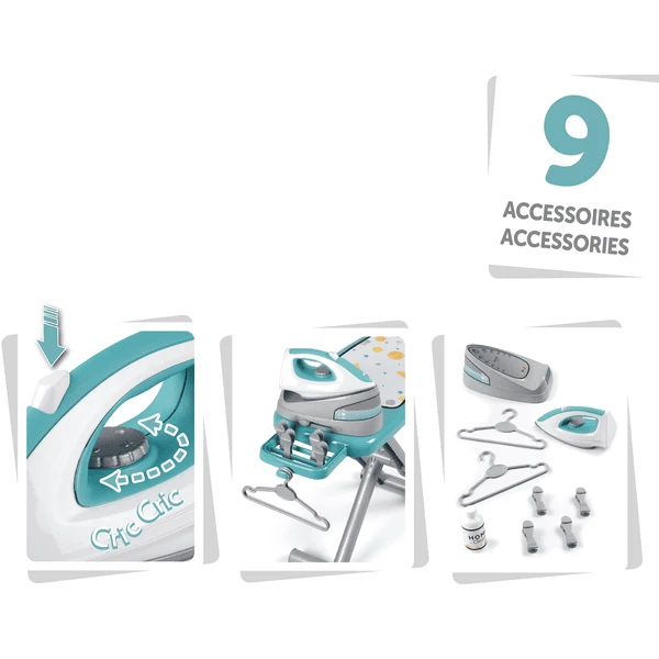 Smoby Strijkplank Met Stoom Station - Image 5