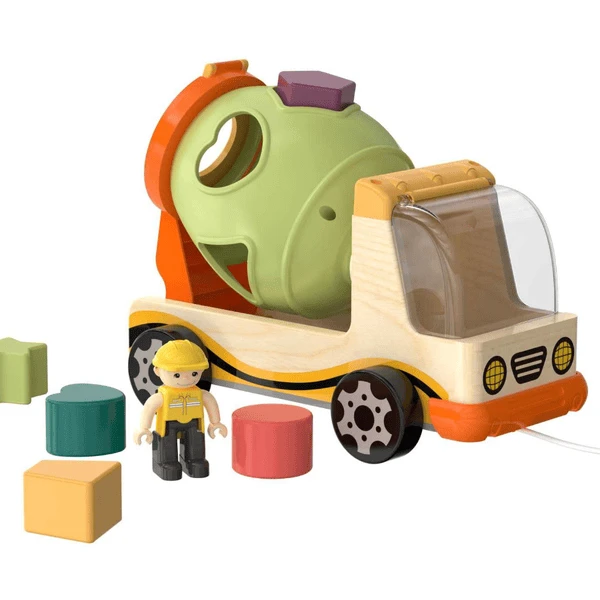 Top B Right Toys® Bouwvoertuig Met Vormleerspel - Image 3